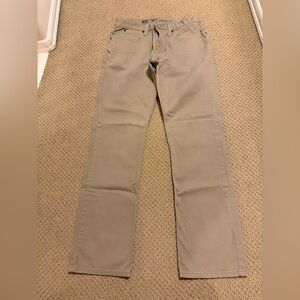 Freeworld Night Train Regular Khaki Pants Zipper Enclosure (Men’s Waist 32)